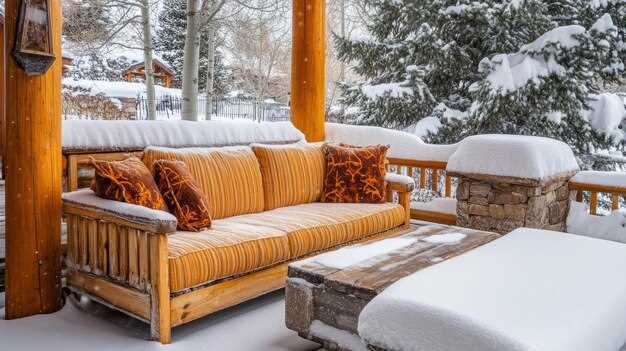 Для тех, кто располагает возможностью отвезти мебель в помещение, рекомендуется наличие отдельного складского пространства с хорошей вентиляцией и отсутствующей сыростью. Разборные конструкции рекомендуется демонтировать и упаковать в плотно закрывающиеся контейнеры или укутать в полиэтиленовую пленку с добавлением сыпучих гидрофобных материалов для защиты от влаги и пыли.